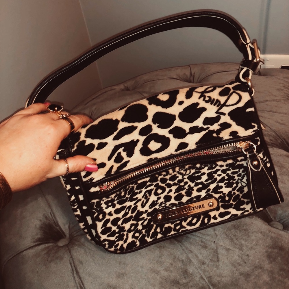Leopard Print Juicy Couture Small Handbag 💋❤️‍🔥